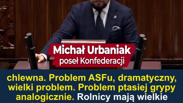 Michał Urbaniak z Konfederacji (Ruchu Narodowego)