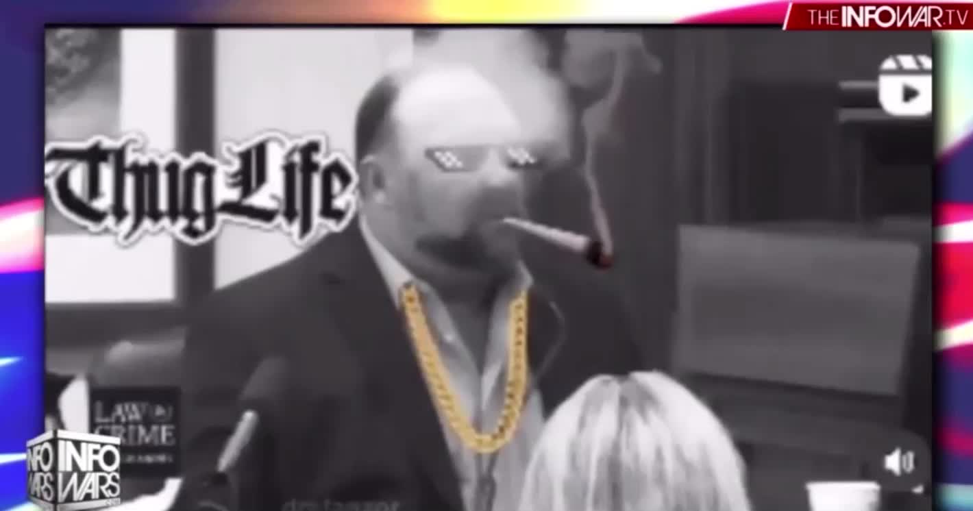 Alex Jones drops epic courtroom reply… Thug Life