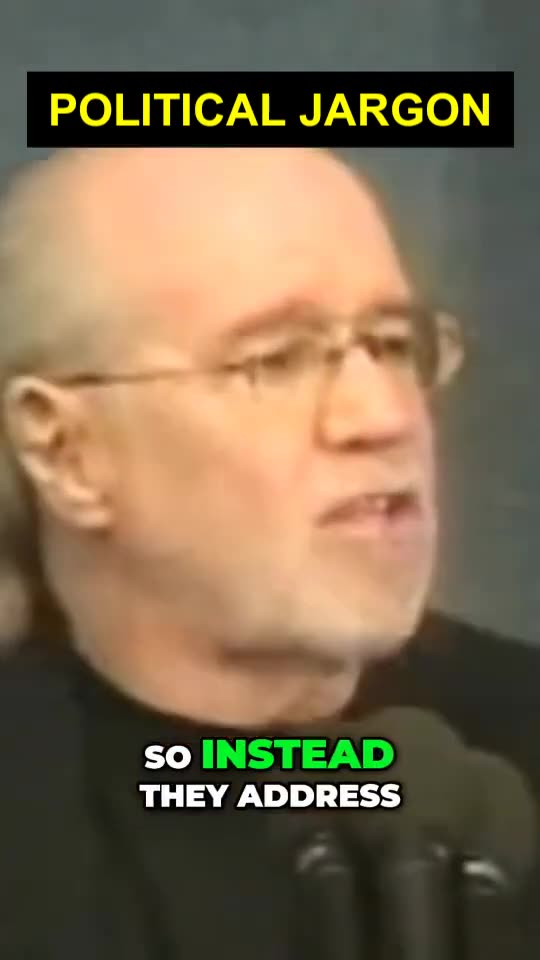 George Carlin - Political Jargon (bullshit)