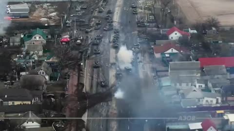 This drone footage shows the Ukrainian artillery forces striking | Hodge Podge