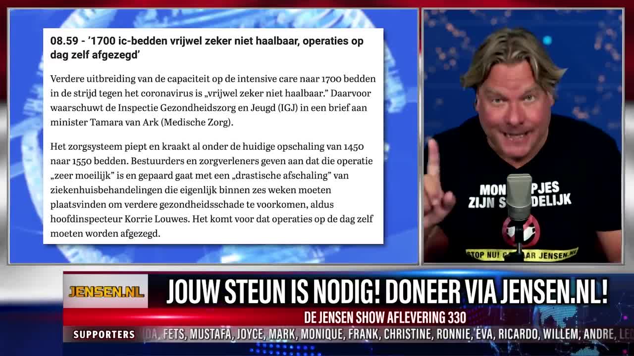 HET 'HOUD-ONS-OPGESLOTEN' PLAN - DE JENSEN SHOW #330