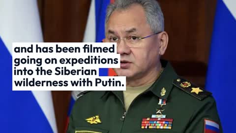 After a two-week absence, Russia's defense minister reappears.