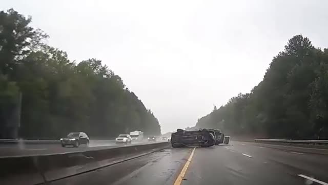 Dash Cam Shorts: What a Crash, On a Cloudy Day