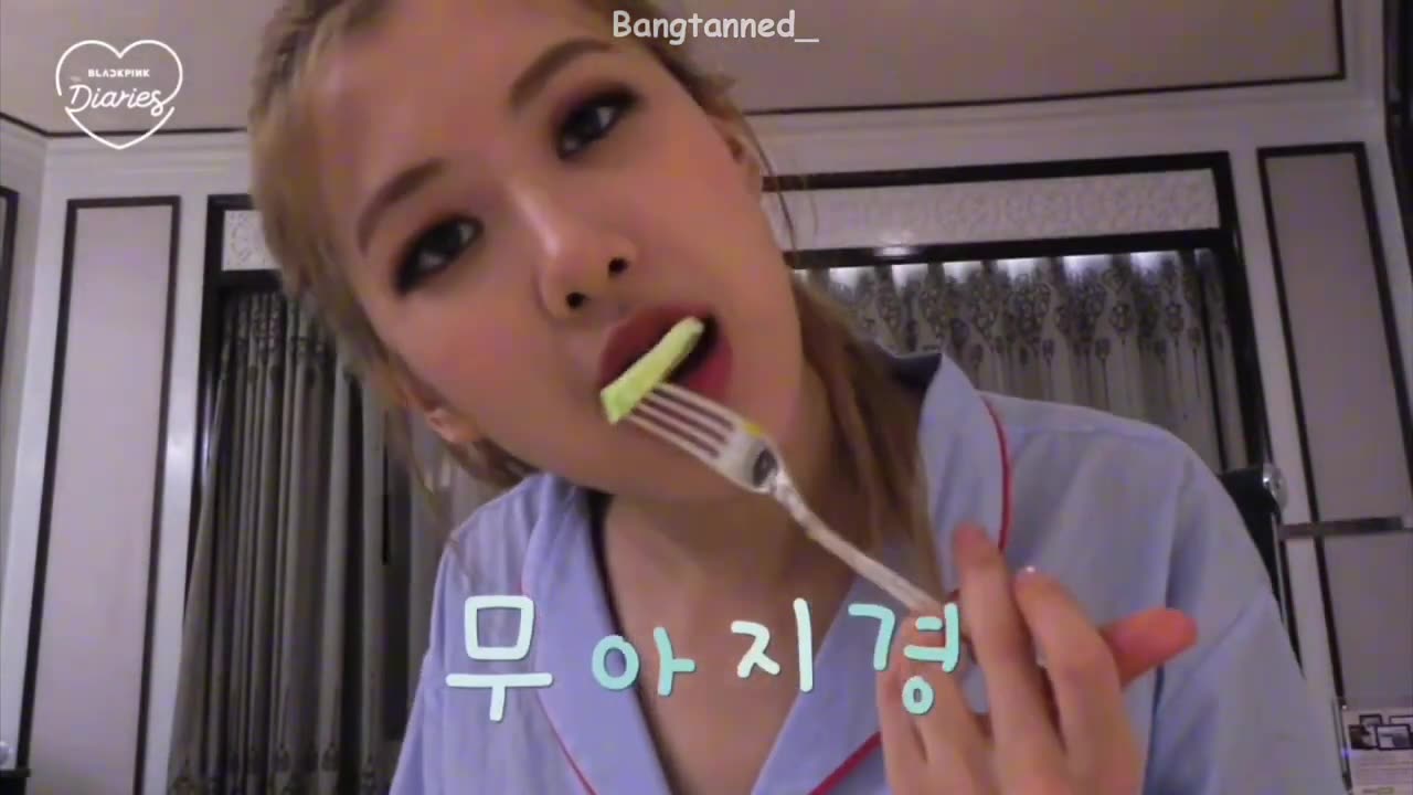 K-POP (BLACK PINK) mukbang compilation