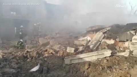 Several killed after Mykolaiv school building hit by Russian strikes