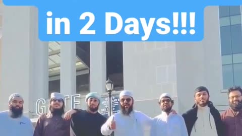 In New York, 1 Imam converted 20 people to Islam in 2 days. They are changing