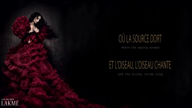Flower duet from opera Lakme from Leo Delibes