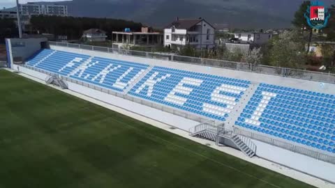 Kukësi publikon pamjet e stadiumit të ri që e inaugurojnë të shtunën