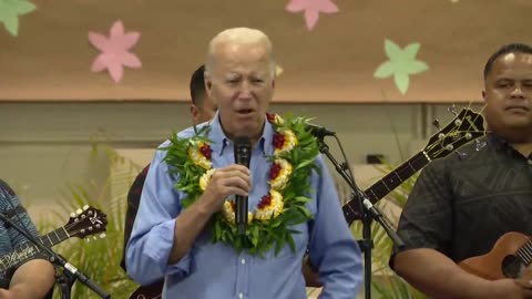 Biden tells Maui wildfire victims an invented story