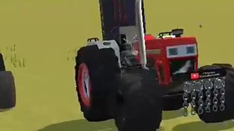 indian vehicle simulator 3D #viral #shorts #tractor