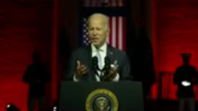 Biden Philidelphia Speech with REAL AUDIO!!