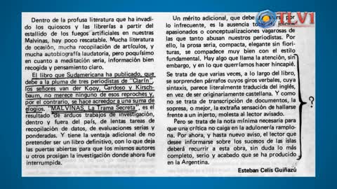 37b - 8910 N°37b - Intriga y alta traición en Malvinas; Clarín y la Nación