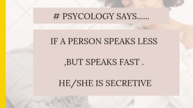Psychological fact
