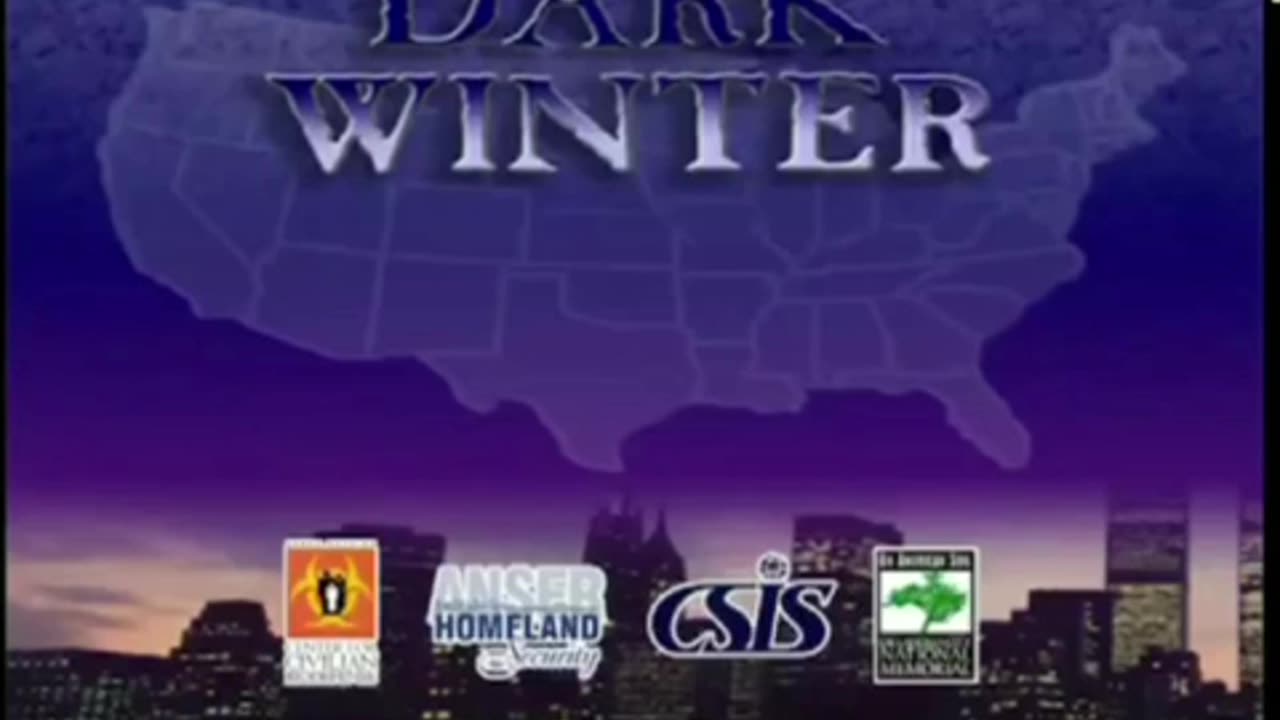 3 months prior to 9/11 the US Military Industrial Complex released the "Dark Winter" simulation