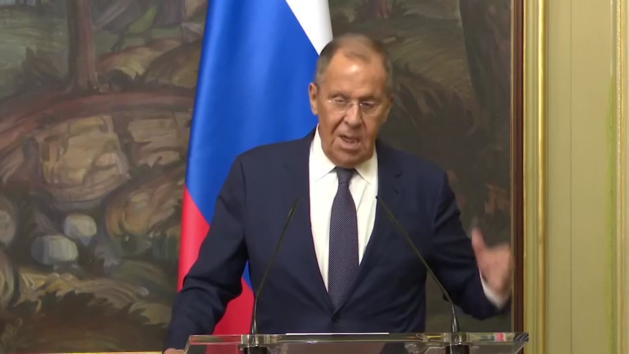 LAVROV - For Americans, talk of World War III boils down to something that would only affect Europe