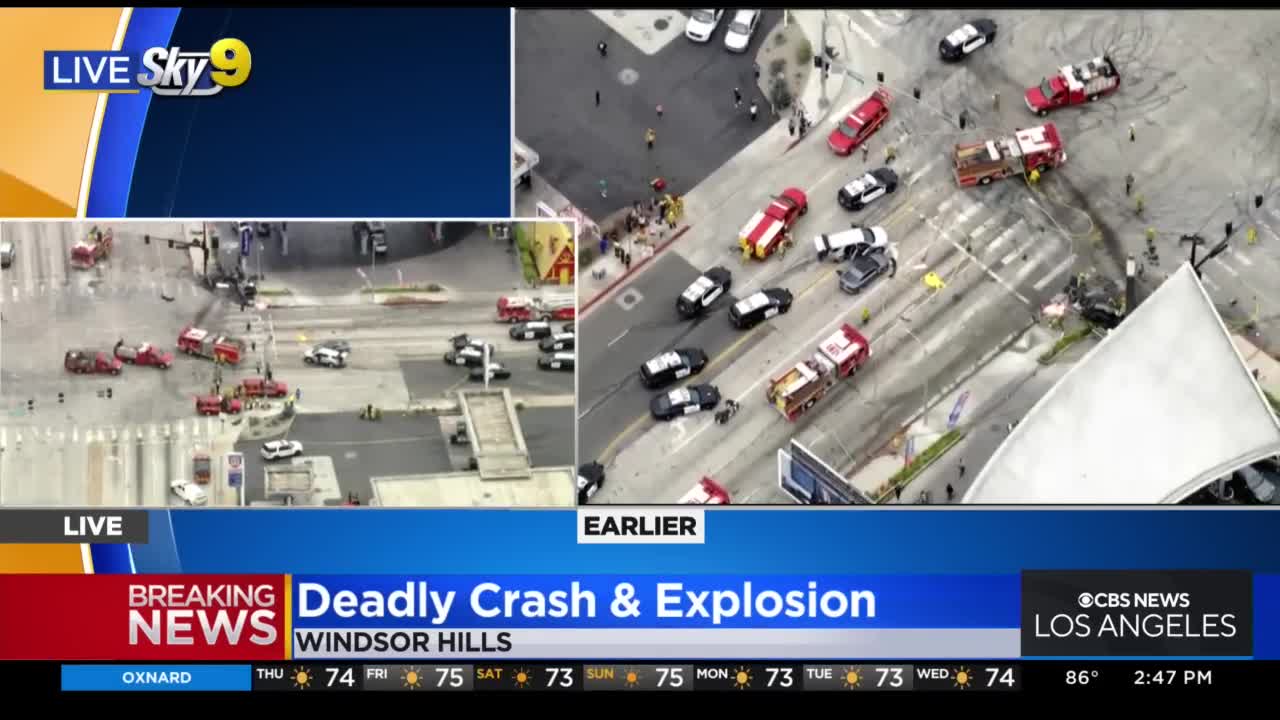 6 Dead In Windsor Hills Crash