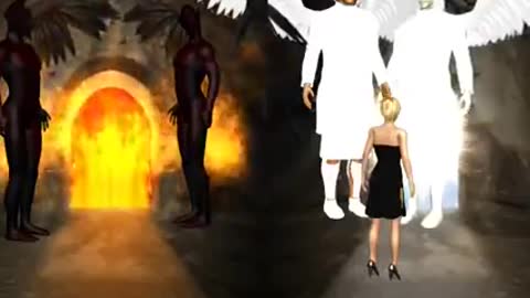 heaven and hell👼👼👹👹