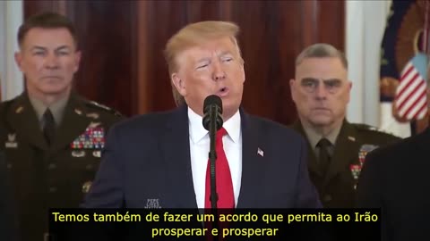 Trump criticou Obama pelo tolo acordo nuclear com o Irão assinado por Obama em 2013...