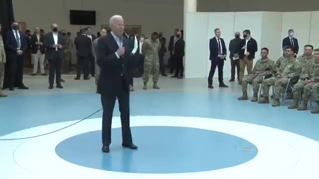 Why is Biden telling US troops what they’re going to see when they’re in Ukraine?