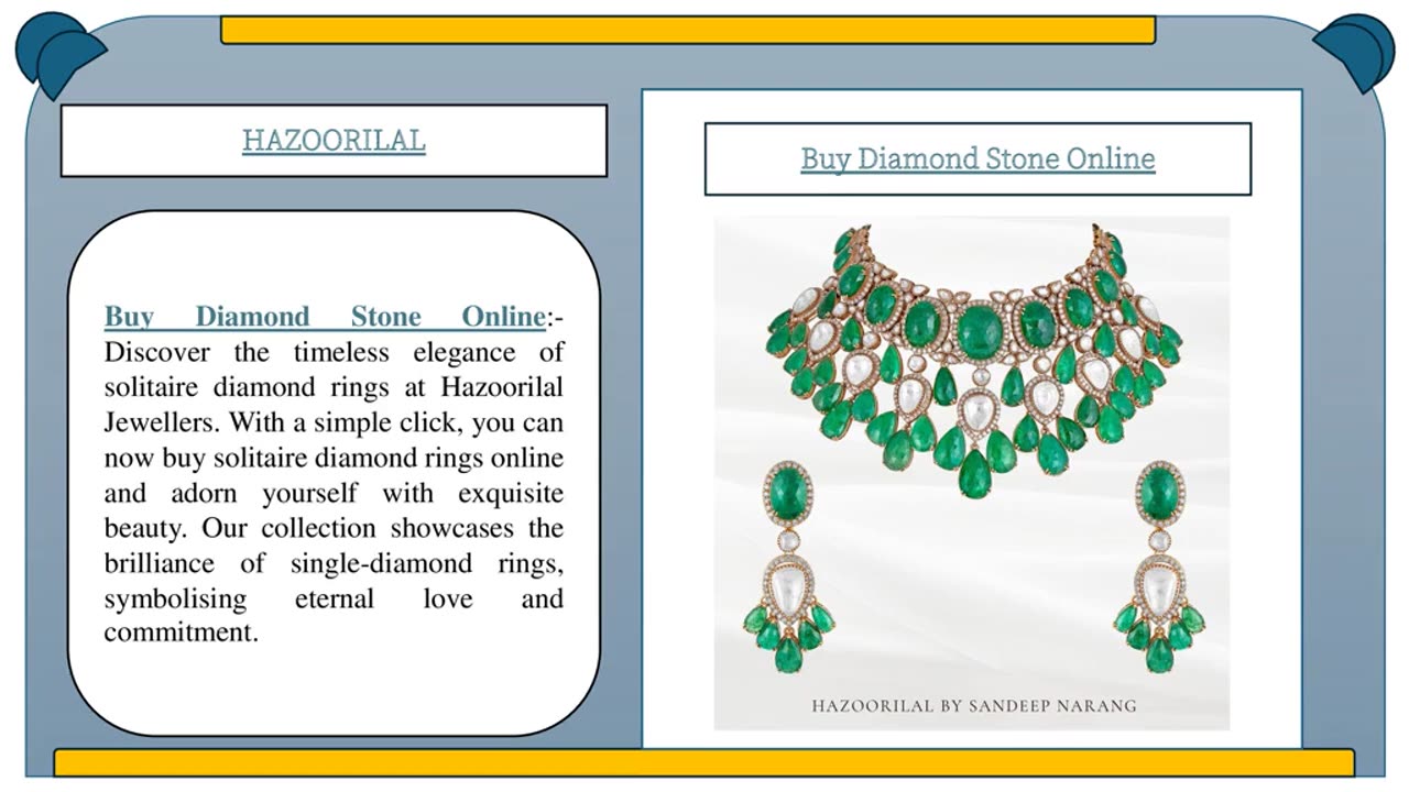 Diamond Jewellery With Price