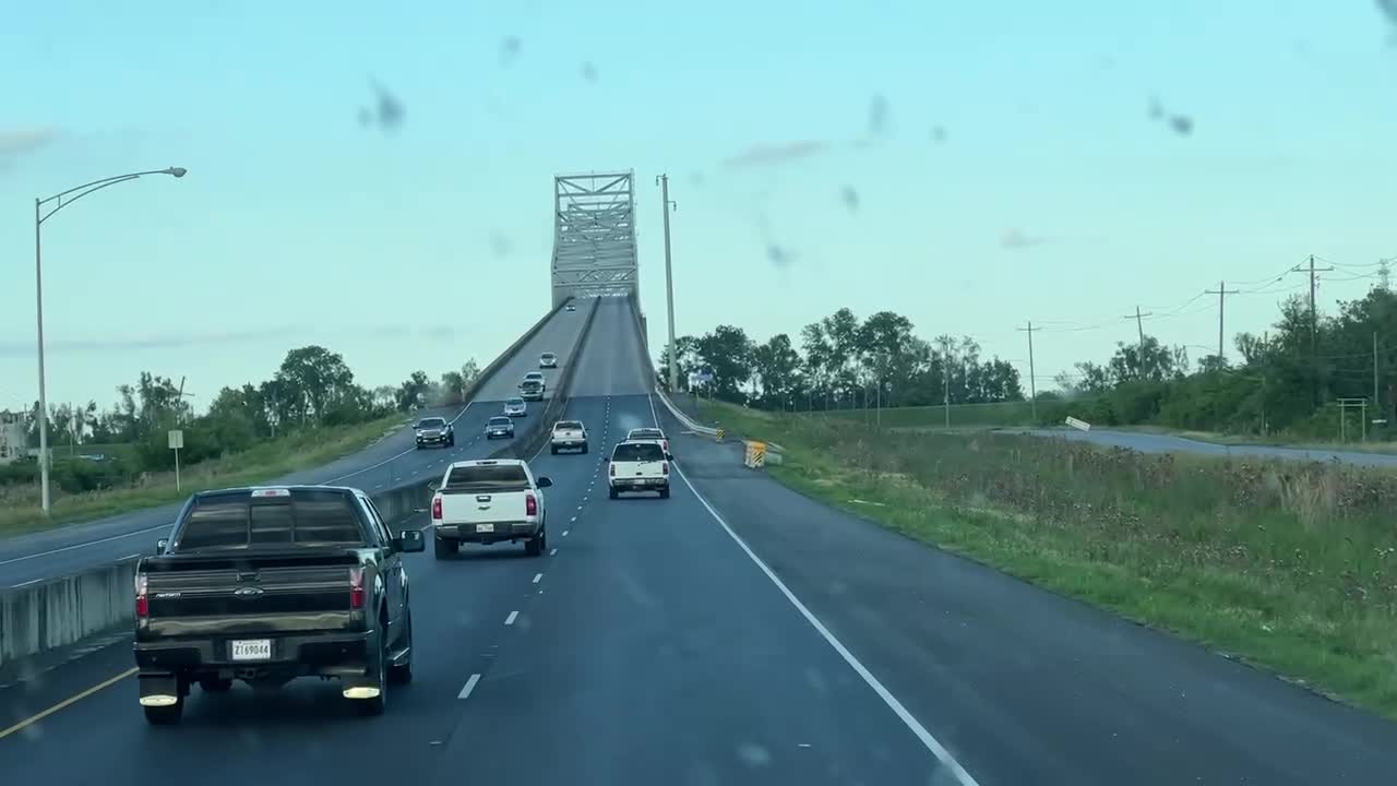 CROSSING THE MISSISSIPPI RIVER