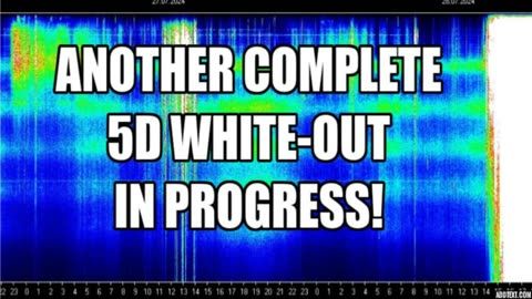 Earth Alliance Space Weather Intel 🕉 Another 5D White out in Progress Schumann Charts 🕉 New Earth 🕉