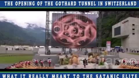 The Opening Ceremony of the World’s Largest Tunnel Was a Bizarre Occult Ritual