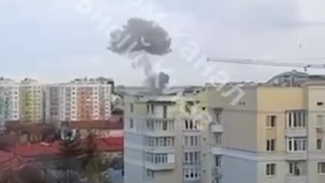 Ukraine War - Missile strike on Kiev this morning