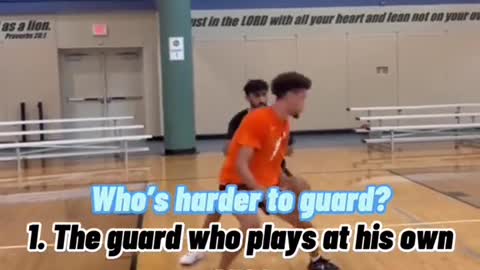 It’s a tough question, but which is the hardest to guard 🧐👇 @Devin Roland #basketball #hoops