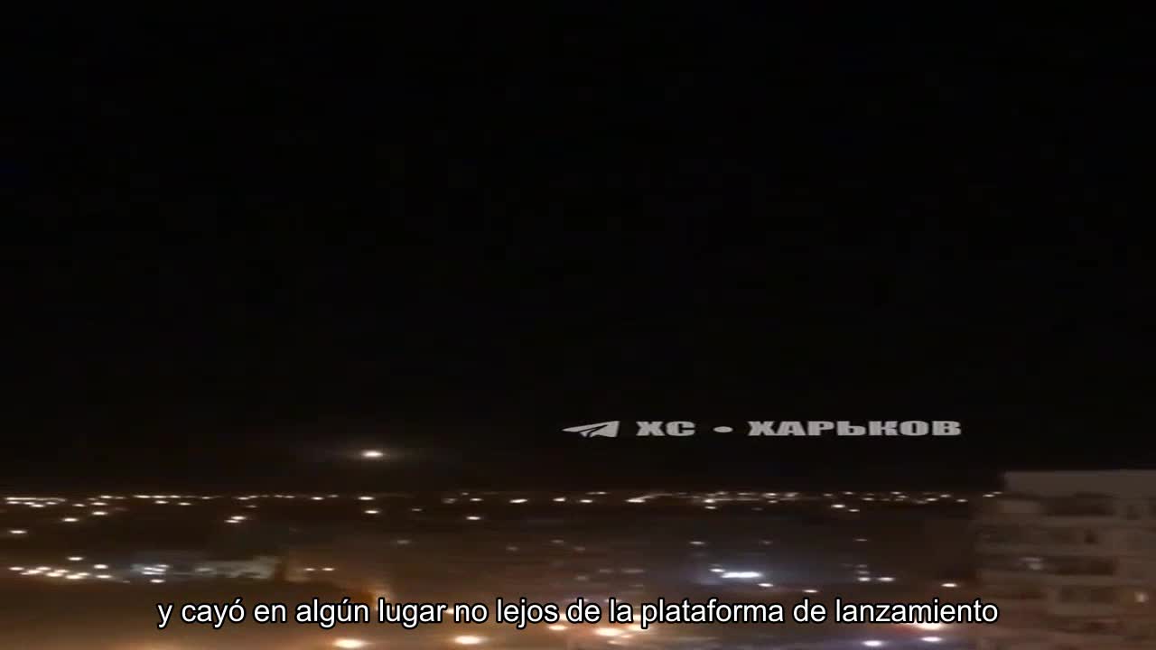 El cohete ruso se negó a volar de Belgorod a Kharkiv y cayó en algún lugar no lejos del lanzador.