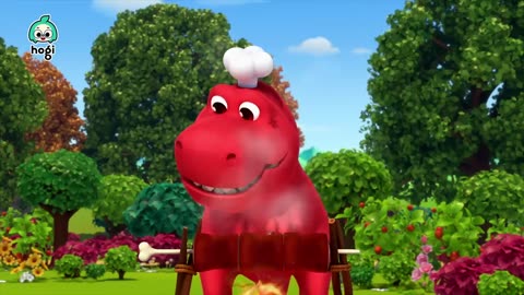 Learn Colors with Dinosaurs Chefs!