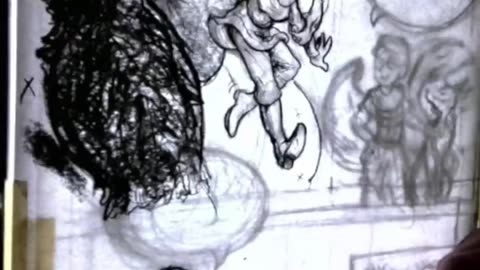 🖼️ #arttimelapse ✏️ Charcoal Art for Book 2 Page 6