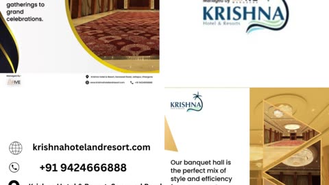 Banquet Halls In Khargone Wedding And Events | Krishna