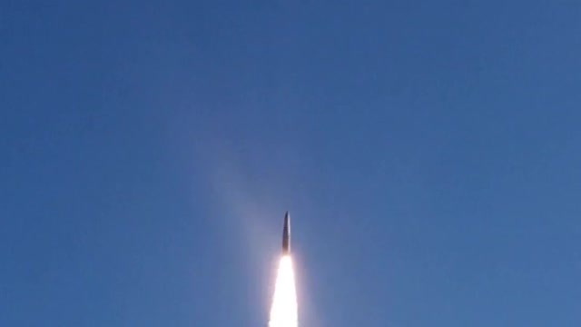 Russian MoD shows off ballistic missile launch