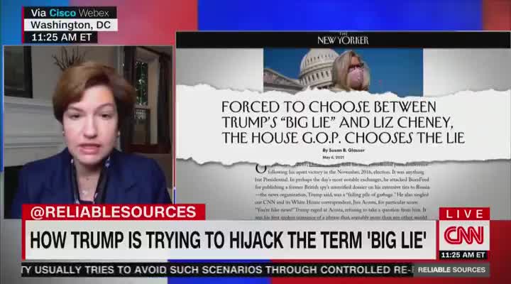 Fake News CNN's Potato Stelter Wants January 6th Commission To Keep The Big Lie Hoax Alive