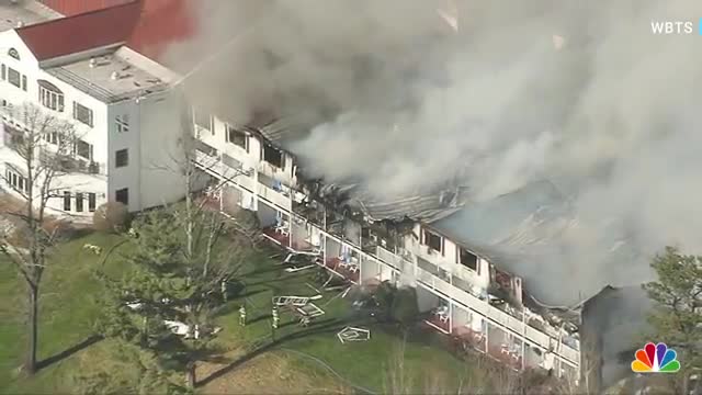 Massive Fire Damages New Hampshire's Historic Red Jacket Inn