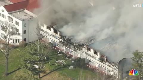 Massive Fire Damages New Hampshire's Historic Red Jacket Inn