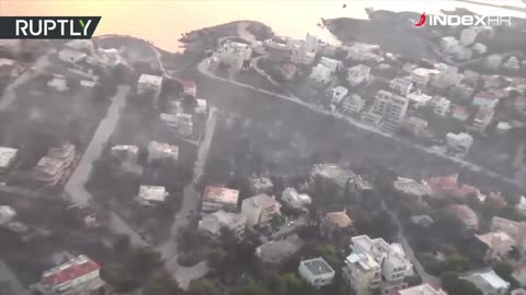 Pogledajte zračne snimke: Požari gutaju Grčku