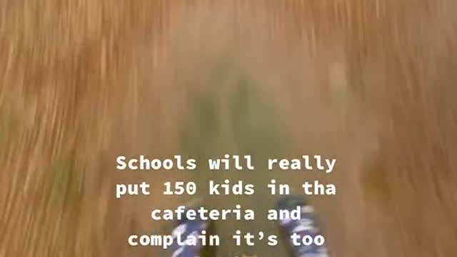 Schools will really put 150 kids in tha