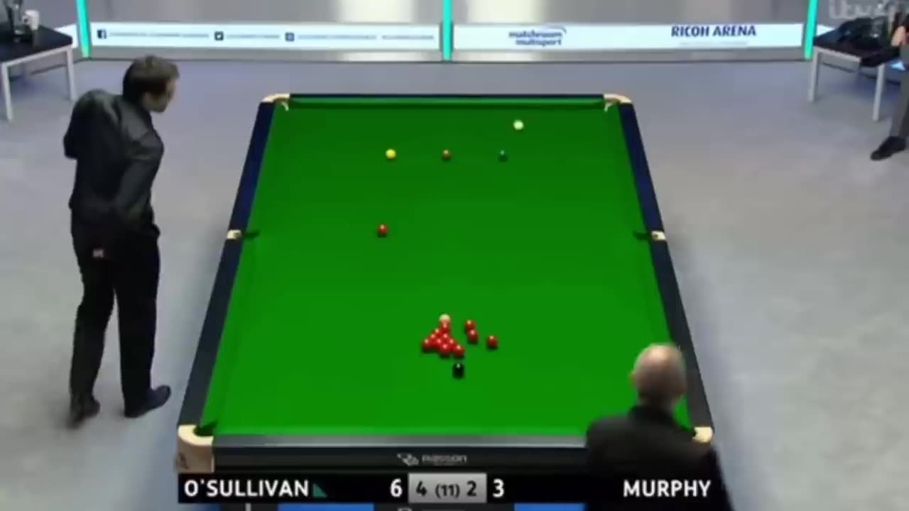 Snooker champion of champion Ronnie O’Sullivan vs Murphy ( frame 7 & 8 ).