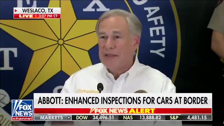 Texas Governor Greg Abbott says he is sending illegal aliens to the U.S. Capitol: