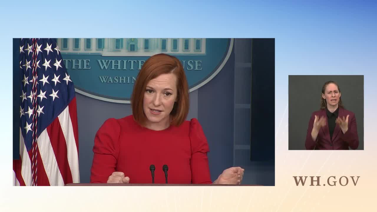 12/03/21: Press Briefing by Press Secretary Jen Psaki