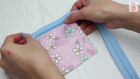 3 DIY SIMPLE POUCH IDEAS JUST FROM SQUARE FABRIC Sew it Without Skills Part 0