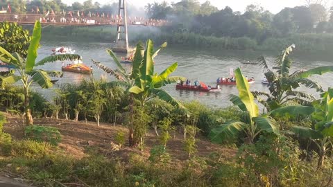 Bridge Gives Way During Festival