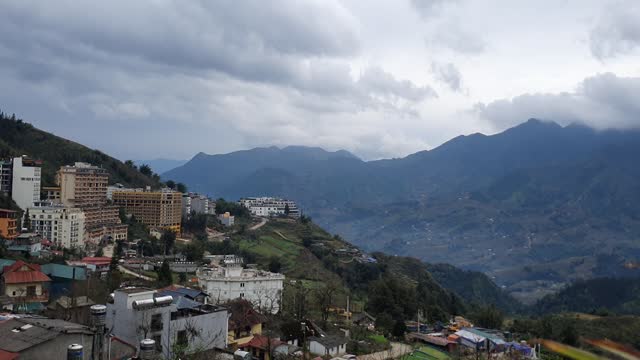 A relaxing afternoon in Sapa, Vietnam