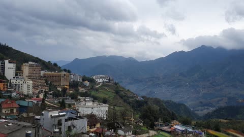 A relaxing afternoon in Sapa, Vietnam