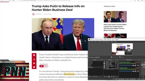 Trump Asks Putin to Release Info on Hunter Biden Business Deal