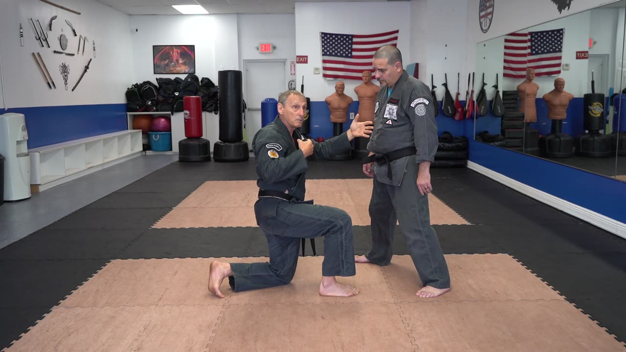 Correcting common errors executing the American Kenpo technique Bowing to Buddha