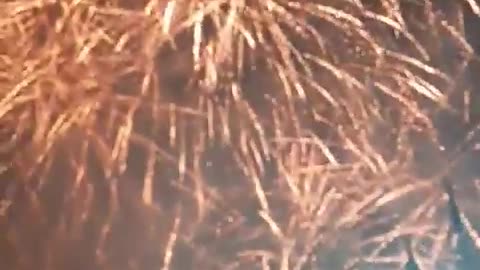 2020 Firecracker Video Celebrating New Year Before Corona Spreads Much