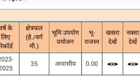 अब किसान मोबाईल से घर बैठे ही खेत मकान का नक्शा/खसरा और खतोनी निकाल सकता है